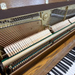 1992 Yamaha P22 studio piano and duet bench - Upright - Studio Pianos